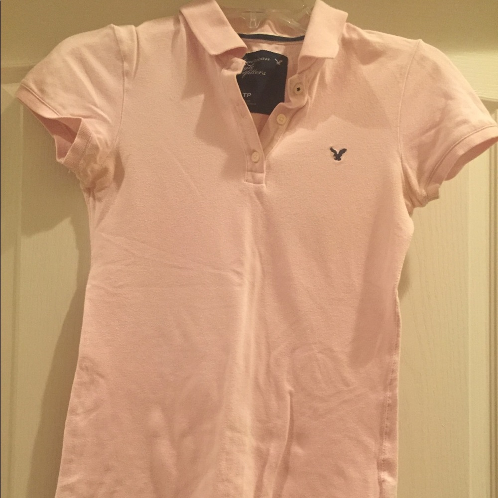 Light Pink Polo T-Shirt